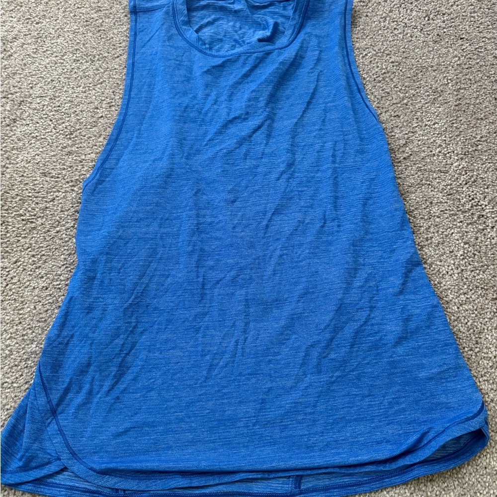 lululemon athletica Vibrant Blue Tank Top